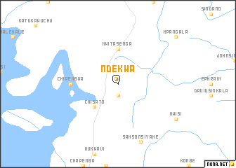 map of Ndekwa