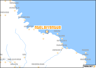 map of Ndelaiyandua