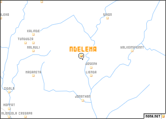map of Ndelema