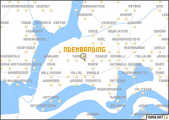 map of NʼDemba NʼDing