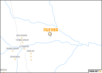 map of Ndemba