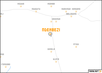 map of Ndembezi