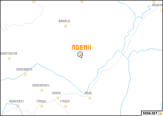 map of Ndem II