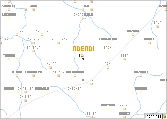 map of Ndendi