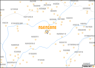 map of Ndengane