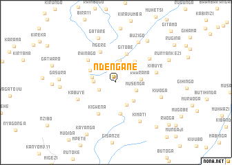 map of Ndengane