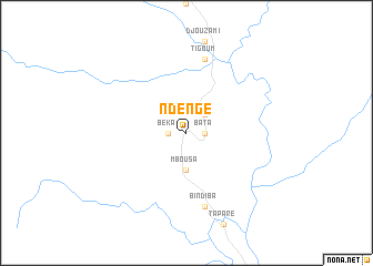 map of Ndengé