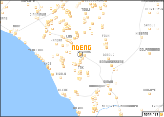 map of Ndéng