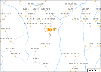 map of Nden