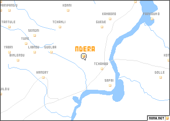 map of Ndéra