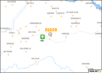 map of Ndera