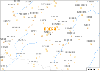 map of Ndera