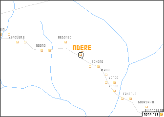 map of Ndéré