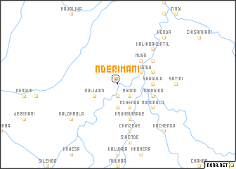 map of Nderimani