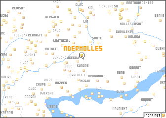 map of Ndërmollës