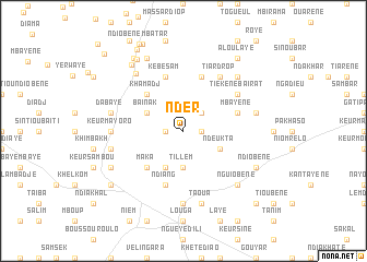 map of Nder