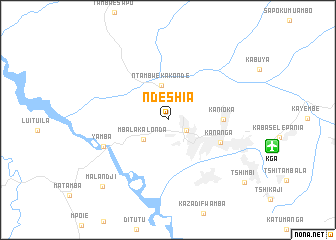 map of Ndeshia