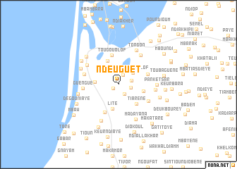 map of Ndeuguèt