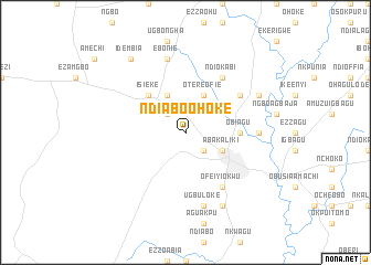 map of Ndiabo Ohoke