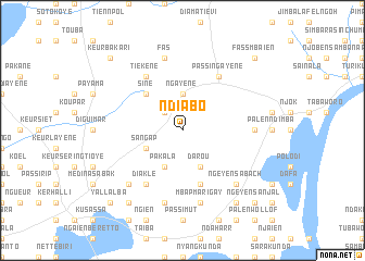 map of Ndiabo