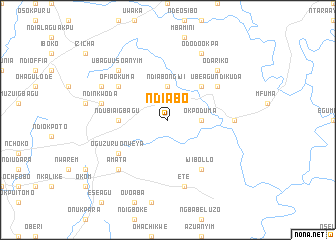 map of Ndiabo