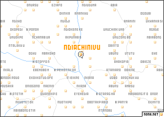 map of Ndiachinivu