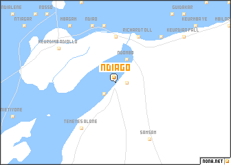 map of Ndiago