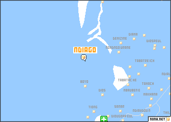 map of Ndiago