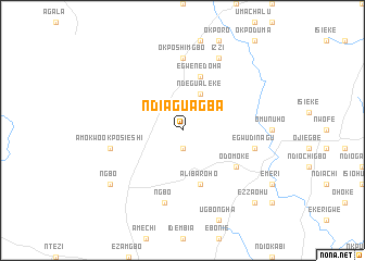 map of Ndiaguagba