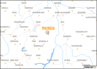 map of Ndiagu