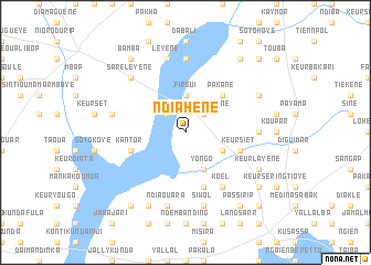 map of Ndiahène