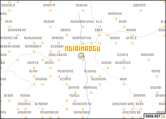 map of Ndiaima Ogu