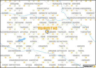 map of Ndiaini Two