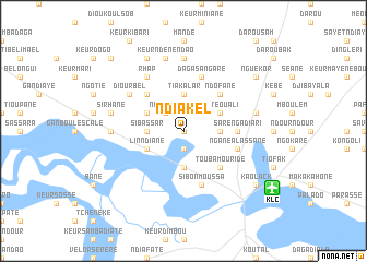 map of Ndiakel