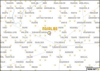 map of Ndialbé