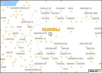 map of Ndiamadj