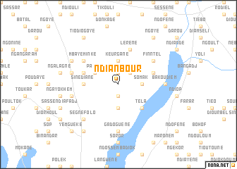 map of Ndianbour