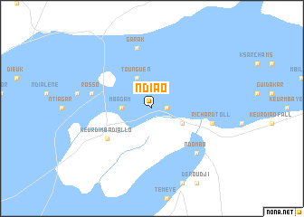 map of Ndiao