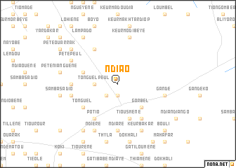 map of Ndiao