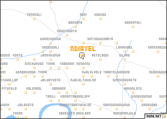 map of Ndiayel