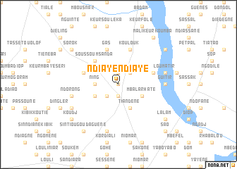 map of Ndiaye Ndiaye