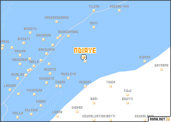 map of Ndiaye