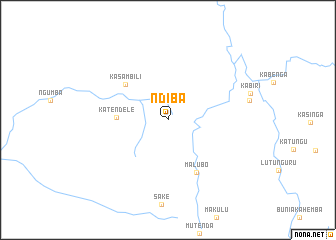 map of Ndiba