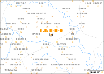 map of Ndibinaofia