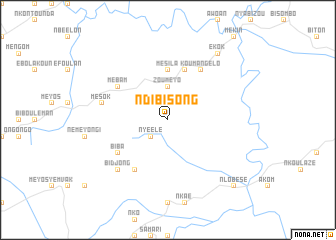 map of Ndibisong