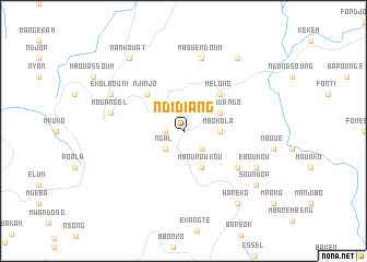 map of Ndidiang