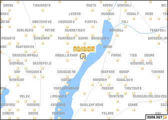 map of Ndidor