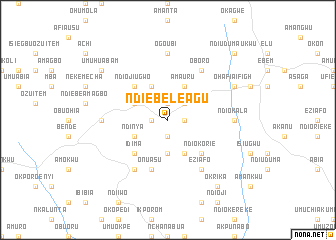 map of Ndi Ebeleagu