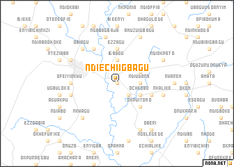 map of Ndiechi Igbagu