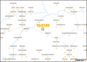 map of Ndi Egbe